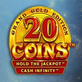 20 Coins Grand Gold Edition slot visual from Wazdan available on casinoks.co.uk