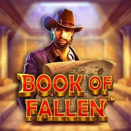 Book Of Fallen online game logo by Pragmatic Play on casinoks.co.uk