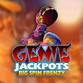 Genie Jackpots: Big Spin Frenzy by Blueprint Gaming, showcased at casinoks.co.uk – game logo