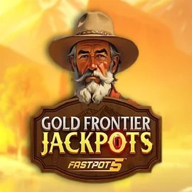 Gold Frontier Jackpots FastPot5 by Yggdrasil, showcased at casinoks.co.uk – game logo