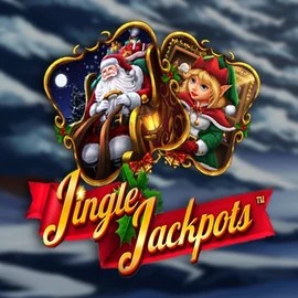 Jingle Jackpots slot icon by Dragon Gaming, available at CasinOK