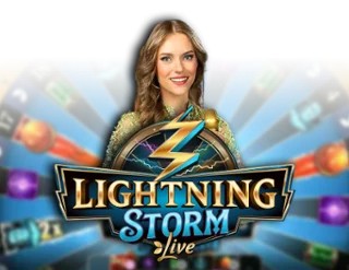 Official Live Casino logo: Lightning Storm by Evolution at CasinOK