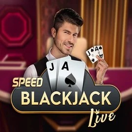 Speed Blackjack logo by Pragmatic Play at CasinOK