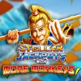 Enjoy Stellar Jackpots with More Monkeys by Lightning Box Game – logo hosted on casinoks.co.uk