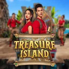 Treasure Island online game logo by Pragmatic Play on casinoks.co.uk